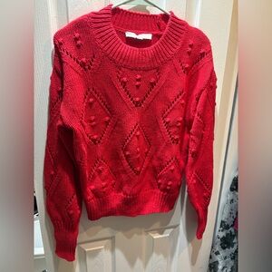 Beautiful Loft pointelle sweater